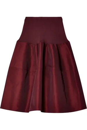 MELITTA BAUMEISTER Pleated A-line skirt