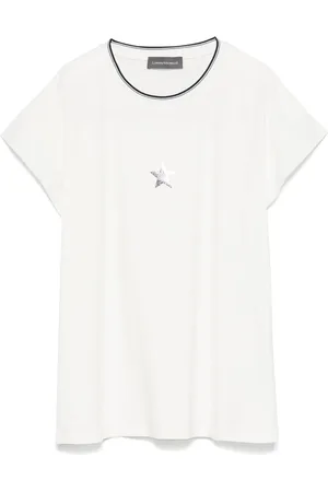 LORENA ANTONIAZZI Glitter-star T-shirt