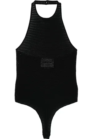 Roland Mouret Pointelle-knit bodysuit