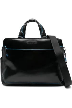 Piquadro Logo-appliqué laptop bag