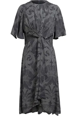 Etro Abstract-pattern midi dress