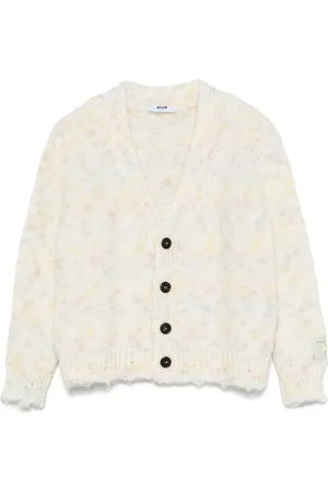 Msgm Marl-knit cardigan