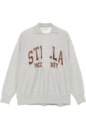 Stella McCartney Varsity Logo polo top