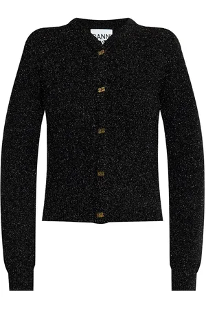 Ganni Lamé cardigan