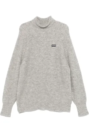 ROTATE Logo-patch sweater