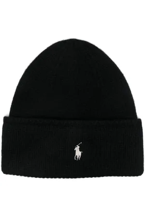 Ralph Lauren Polo Pony-embroidered beanie hat