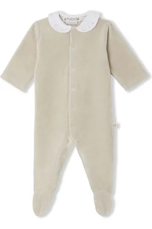 BONPOINT Tintina star-print collar pajamas