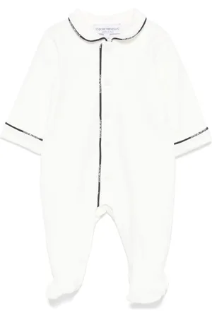 Emporio Armani Pipe-trim pyjamas
