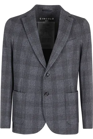 Circolo Checked wool blazer