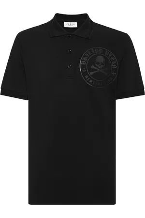 Philipp Plein Logo-embellished cotton polo shirt