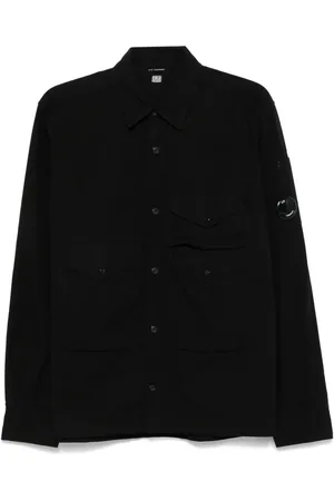C.P. Company Gabardine button-up overshirt