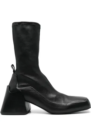 Jil Sander Leather ankle boots