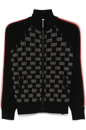 Liu Jo Jacquard-monogram cardigan