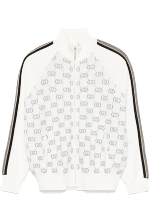 Liu Jo Jacquard-monogram cardigan