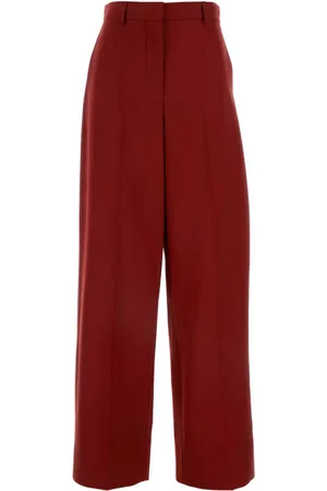 Stella McCartney Pleated wool palazzo pants