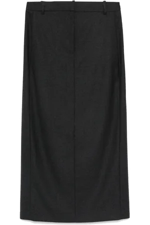 THEORY Flannel maxi skirt