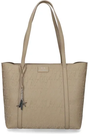 Armani Exchange Monogram-pattern tote bag