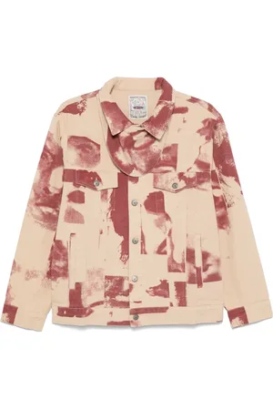 KIDSUPER STUDIOS Faces Collage denim jacket