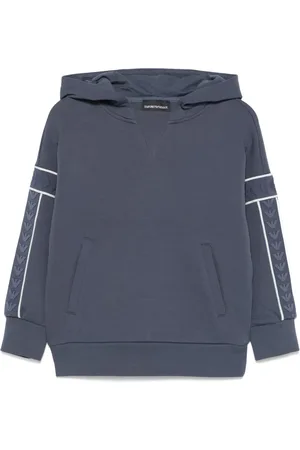 Emporio Armani Embossed-logo hoodie