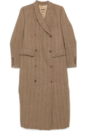 UMA WANG Herringbone coat