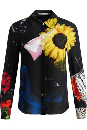 ALICE+OLIVIA Floral-print shirt