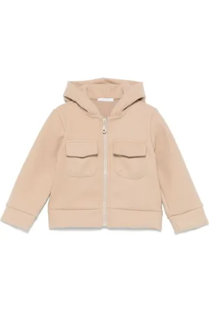 MISS GRANT Zip-up hooded jacket