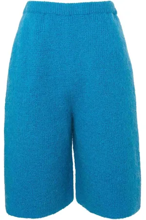J.W.Anderson Logo-appliqué knit bermuda shorts