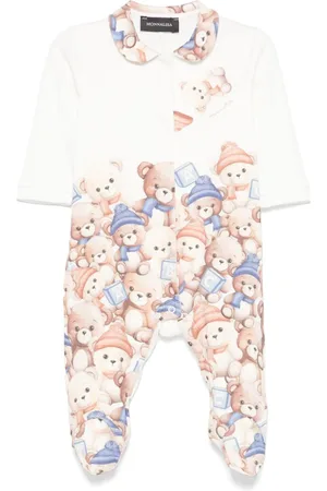 MONNALISA Teddy bear-print pajamas