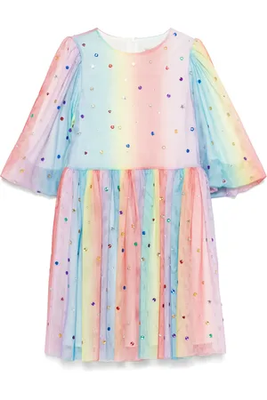 Stella McCartney Rainbow-effect dress