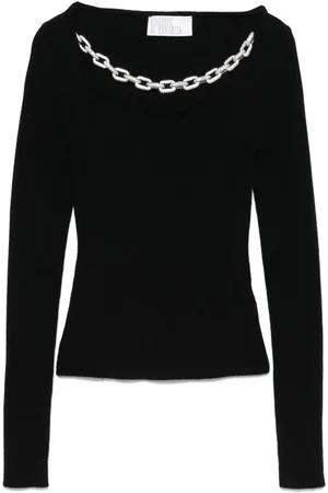 GIUSEPPE DI MORABITO Chain-detail sweater
