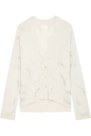 Zadig & Voltaire Mirka Strass Wings cardigan