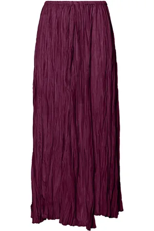 FORTE FORTE Plissé maxi skirt