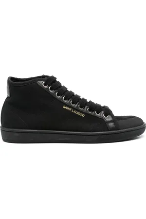 Saint Laurent Logo-stamp sneakers