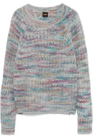 HUGO BOSS Mélange-effect sweater