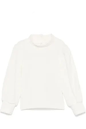 MISS GRANT Pleat-detail sweatshirt