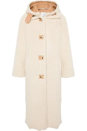 FORTE FORTE Faux-shearling coat