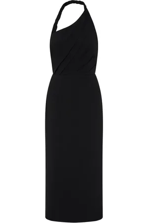 Rebecca Vallance Aria halterneck midi dress