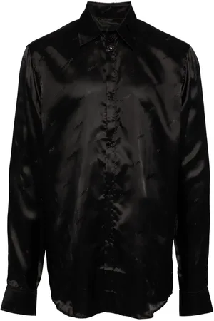 EgonLab Logo-print long-sleeved shirt