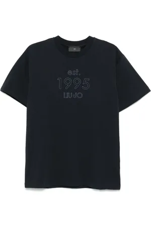 Liu Jo Logo-embroidered T-shirt