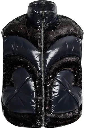 Khrisjoy Sequin-embellished puffer gilet
