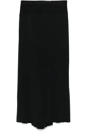 Rick Owens Calf Bias midi skirt