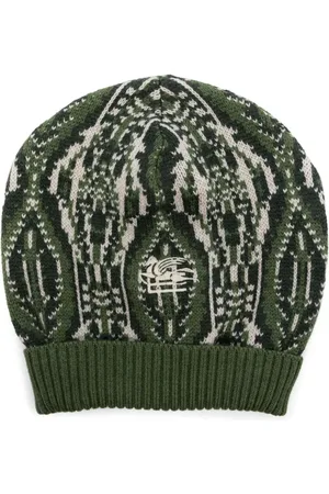 Etro Patterned-jacquard beanie