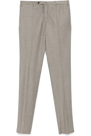 Incotex Houndstooth-pattern trousers