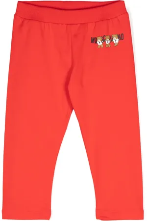 Moschino Logo-printed trousers
