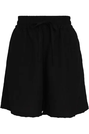 Uma Raquel Davidowicz Crinkled-finish shorts