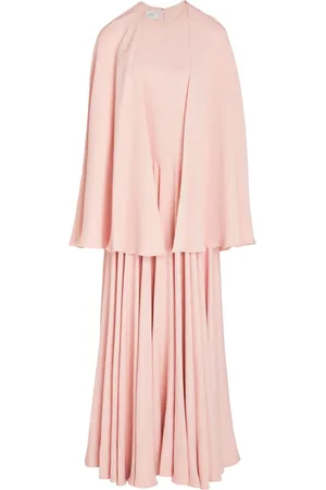 Giambattista Valli Pleated cape dress