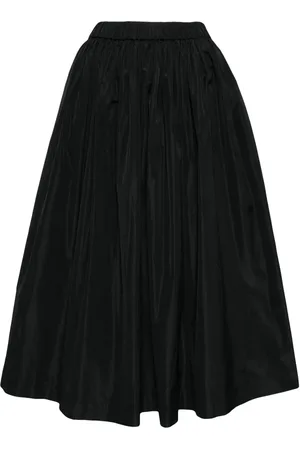 BIYAN Pleat A-line skirt