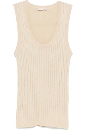 Liu Jo Lurex tank top