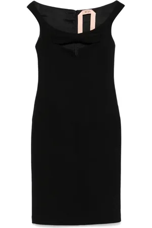 Nº21 Bow-detail midi dress