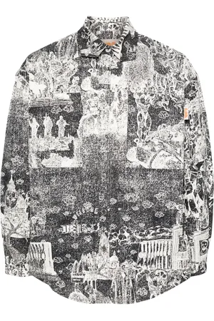 PDF AGW graphic-print shirt